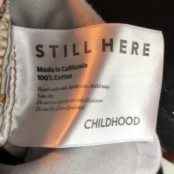 Still Here New York Worn-in Childhood in Washed Black Size 24 - Picture 8 of 9